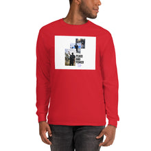 Load image into Gallery viewer, Peace and Power Men’s Long Sleeve Shirt