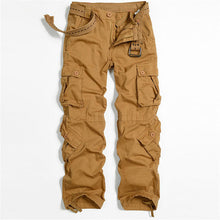 Load image into Gallery viewer, Pants Men&#39;s Cargo Pants Casual Multi-Pocket Military