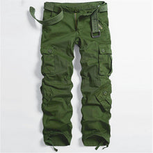 Load image into Gallery viewer, Pants Men&#39;s Cargo Pants Casual Multi-Pocket Military